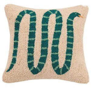 Snake Throw Pillow 16"x16"